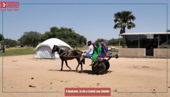 Djada Ajouma a 17 ans, elle a fui la guerre au Soudan, laissant derrière elle bien plus qu’une maison.