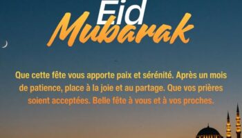 Célébration de la fête avec la Direction Pays et la communauté musulmane du Tchad