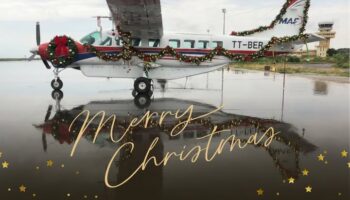 We wish you a Merry Christmas from MAF in Chad 🎄