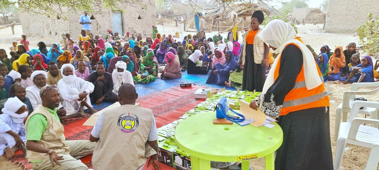 You are currently viewing AMC Protection : distribution de 1100 lampes aux ménages vulnérables dans le Bahr Elgazal (Tchad)