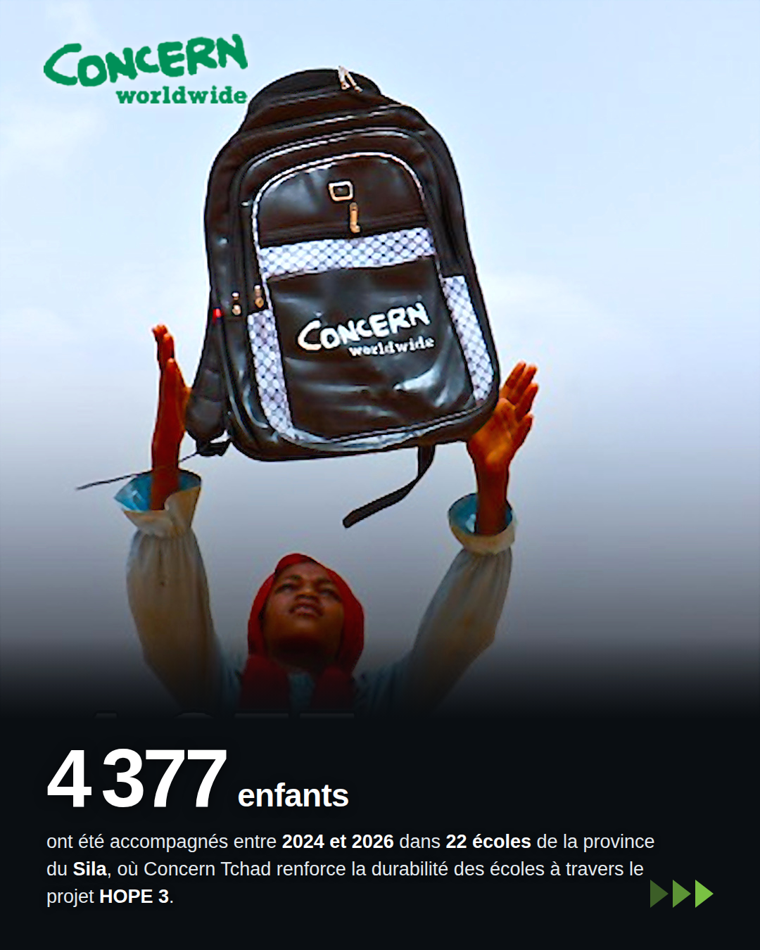 Vous consultez actuellement Rentrée scolaire : Concern renforce l’accès à l’éducation pour les enfants de l’Est du Tchad