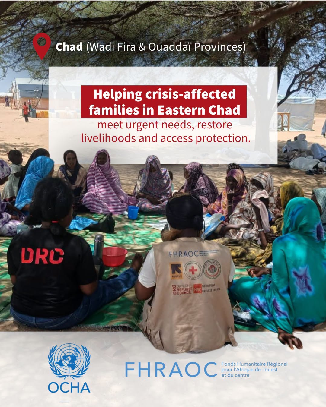 Vous consultez actuellement Soutenir les communautés affectées par la crise dans l&rsquo;Est du Chad.