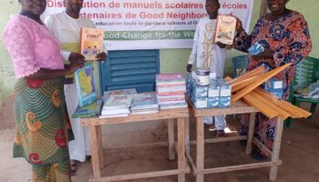 Rentrée scolaire 2026-2027 : Good Neighbors Chad remet manuels et matériel didactique à 15 établissements